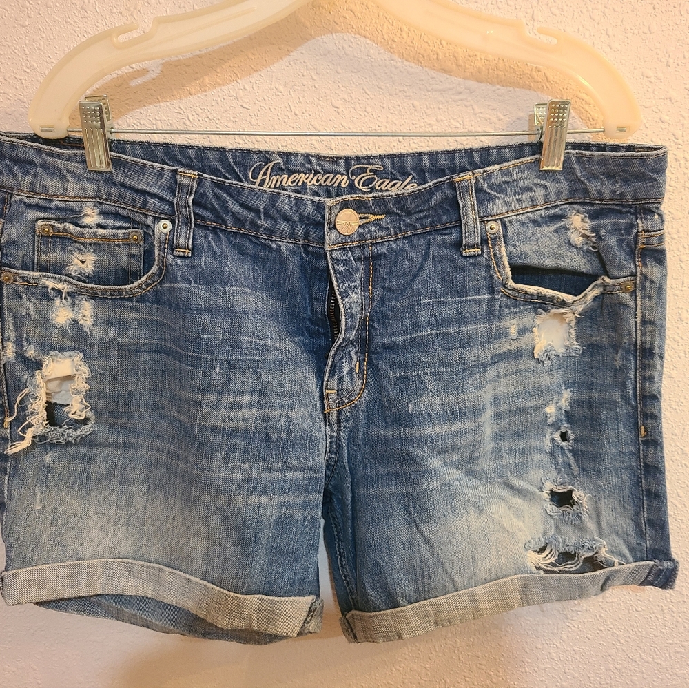 American Eagle Outfitters Distressed Shorts